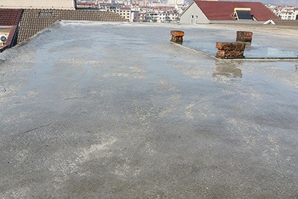 义乌横店屋顶立体超疏水水泥砂浆防水项目